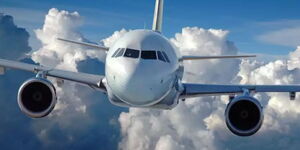 An Aeroplane in flight