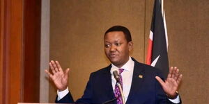 Foreign Affairs Cabinet Secretary Alfred Mutua. 22.11.2022.