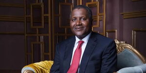 Africa's richest man, Aliko Dangote 