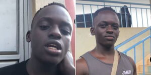 Photo collage of Tiktoker Onyango Tate