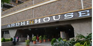Ardhi House, the headquarters for Kenya's State Department for Lands and Physical Planning in Nairobi