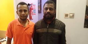 Kitengela brothers Aslam and Jamil Longton.
