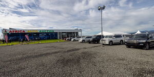 Cars at the Jumbo AAA Holdings (SEZ) Limited in Naivasha, Nakuru County.