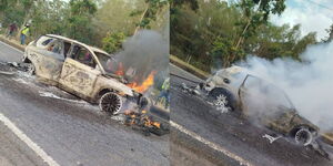 Audi Torched