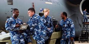 Australian Air Forces photo calling for the application of overseas applicants to join its military