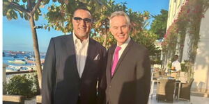 Former Tourism, Wild Life and Heritage Cabinet Secretary posing for photo after landing global role 