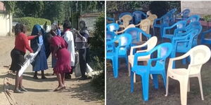 Bees Attack Mourners