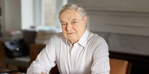 Billionaire George Soros who founded Open Society Foundation (OSF).