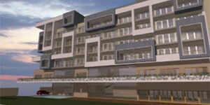 Design of the Blue Water Hotel in Kisumu which is under construction
