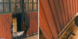 Bomet law courts office torched.