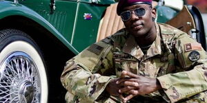 Frank Onono popularly referred to as Brigeddia General graduated from the US Army Academy on April 1, 2021.