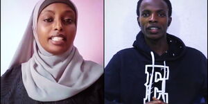 Buke Abduba and Josiah Mbote speak after being shortlisted for the Commonwealth short story prize.