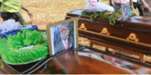 A file image of a burial ceremony