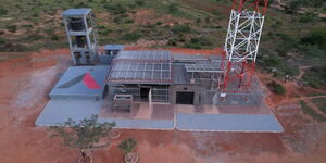A photo of the digital community project at Busho area instituted by Kwale Governor Fatuma Achani on June 29, 2023. 