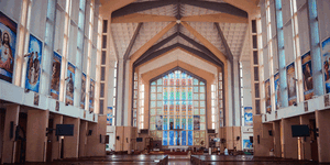 File photo showing the interior of a church that is based in Kenya