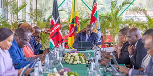 President William Ruto chairs a previous cabinet meeting