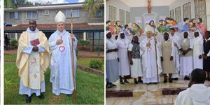 Pope Leo XIV during his past visit to Kenya as a cardinal in December 2024.