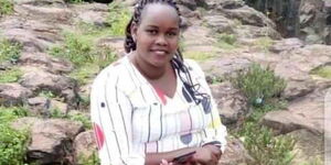 Undated image of wanted police officer Caroline Kangogo