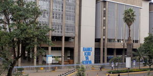 A photo of the Central Bank of Kenya 