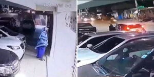 CCTV footage depicts the last moments of two Eastleigh girls aged 10 and 22 before their disappearance on October 21, 2024.