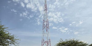 A cell tower in Lonkopito Sub Location in Isiolo County 