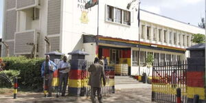 A photo of Central Police Station in Nairobi pictured in April 2020. 