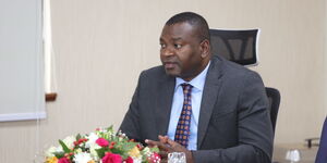 Chairperson of the Kenya Water Towers Agency Board Rashid Echesa on January 18, 2024