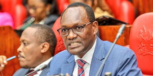 Principal Secretary, National Treasury Chris Kiptoo at the National Assembly on July 22, 2024.