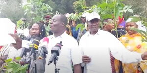 Citizens protest alleged grabbing of land at St. Paul's Primary School, Nakuru