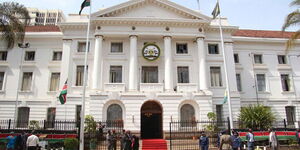 A photo of Nairobi city hall 
