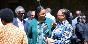 Chief Justice Martha Koome, during a judges convention meeting in Nairobi on February 19, 2024.