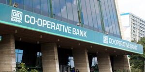 A photo of the Co-operative Bank of Kenya Headquarters