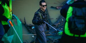 The Trash Punx founder Justin Imamura