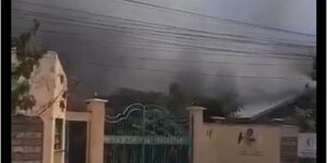 County Assembly clerk office fire