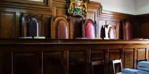 An inside glimpse of a court of law.