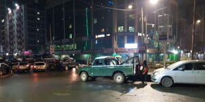 A crackdown in Nairobi's Eastleigh estate on September 7, 2020.