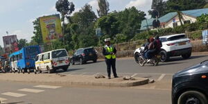 The National Transport and Safety Authority (NTSA) officers carrying out a crackdown in Nairobi on Tuesday, June 13, 2023. 