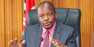 Cabinet Secretary for Agriculture and Livestock Development Mutahi Kagwe