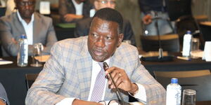 Energy Cabinet Secretary Davis Chirchir speaking during a conference on lowering cost of energy on Friday June 30, 2023