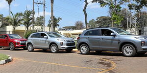 Vehicles gifted to the DCI by the US Embassy on August 23, 2023.