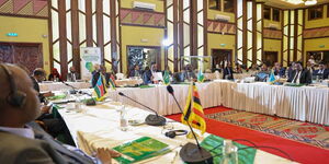 A photo of delegates on November 27, 2025 during IGAD meeting