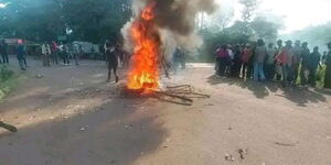 Protest in Karatina