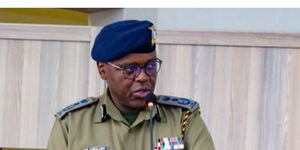 Deputy Inspector General of Police Eliud Lagat Giving a speech on March 25, 2025