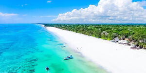 Photo of Diani Beach in Mombasa County captured on October 2019