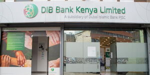 The entrance of DIB Bank Kenya