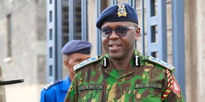 An undated photo of Deputy Inspector General of Police Eliud Lagat during a past function.