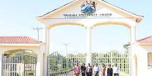 A file image of Tharaka University College main entrance in Gatunga, Tharaka Nithi County