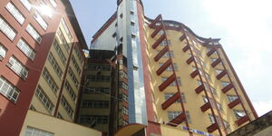 A building on auction.