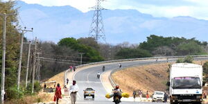 The Kibwezi-Kitui Highway after undergoing transformation