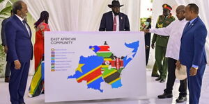 East African Community Presidents During a past event